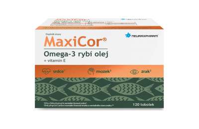 MaxiCor Omega-3 120 tablets